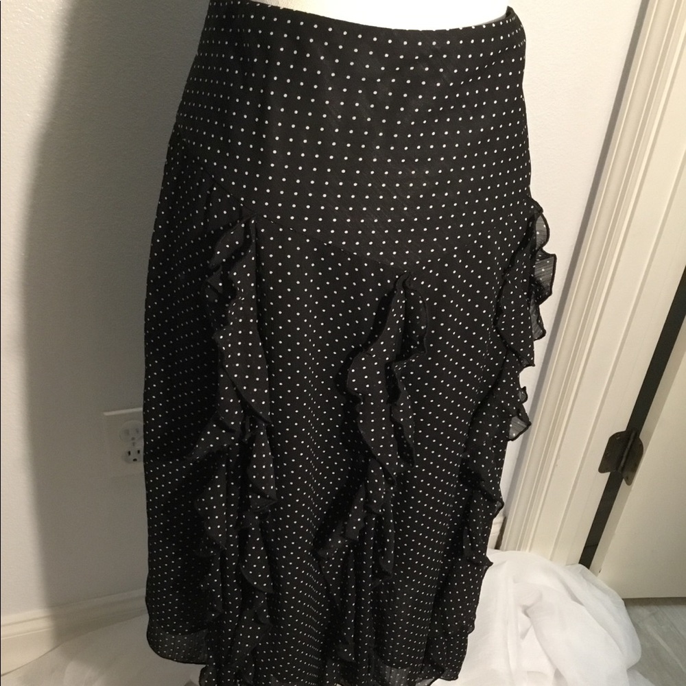 Bandolino polka dot skirt- Size 8